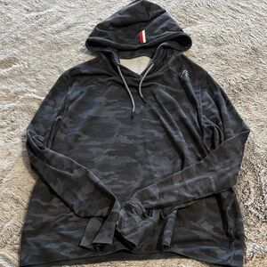 Rhoback Black Camouflage Long Sleeve Tee